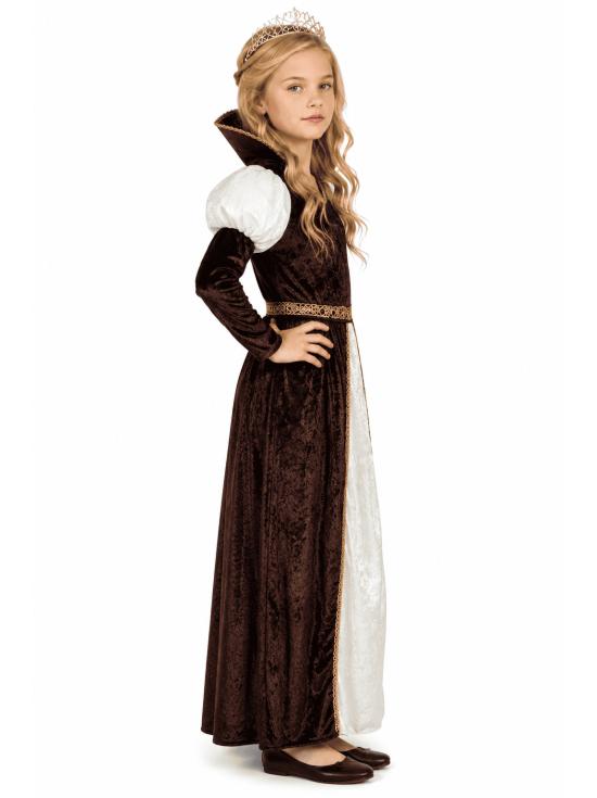Fantasia de Princesa Medieval para Meninas