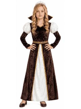 Fantasia de Princesa Medieval para Meninas