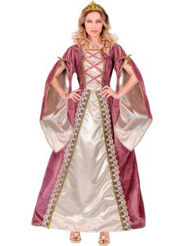 Fato de princesa medieval para mulher