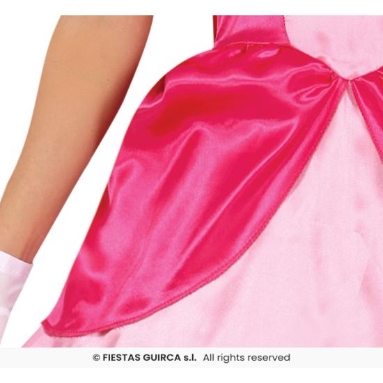 Fato de Princesa Peac Mario para mulher