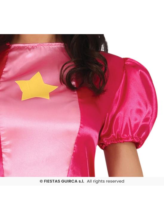Fantasia da Princesa Peach de Mario para Mulheres