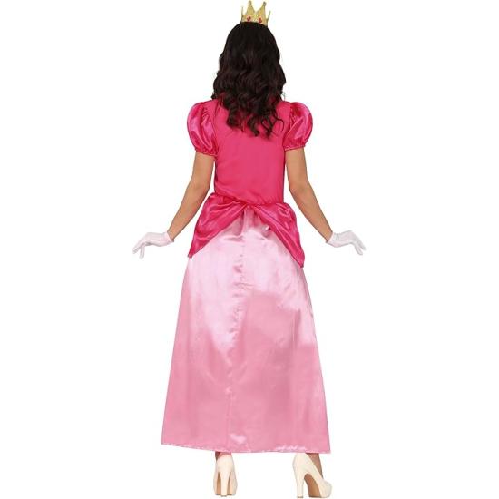 Fato de Princesa Peac Mario para mulher