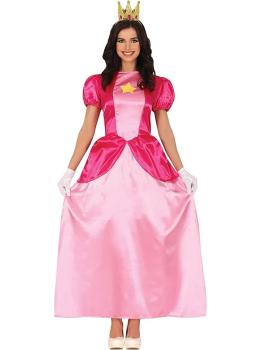 Fantasia da Princesa Peach de Mario para Mulheres