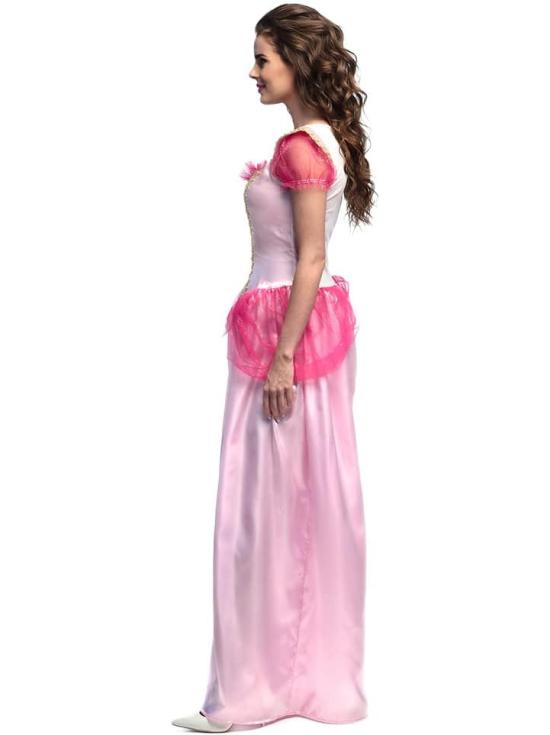 Fantasia adulta de princesa pêssego