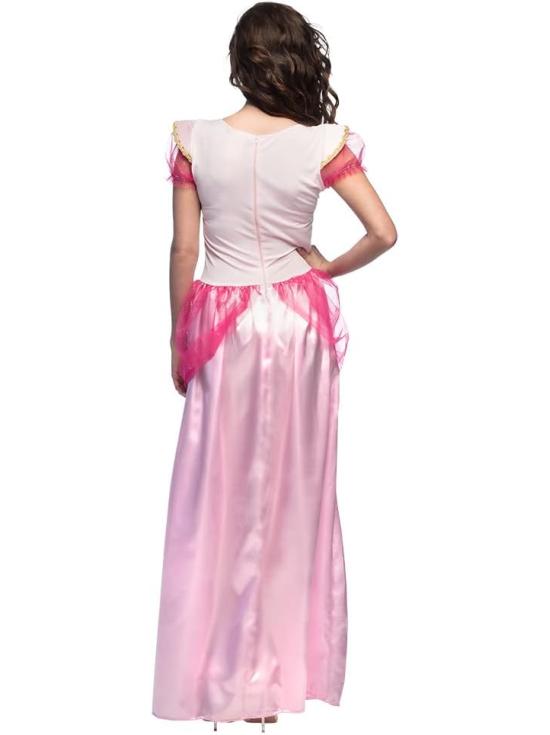 Fantasia adulta de princesa pêssego