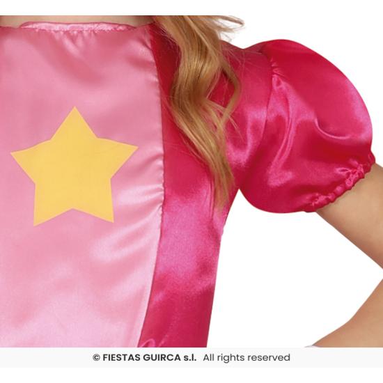 Fato de Princesa Peach Mario para menina