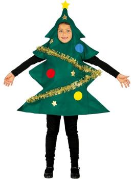 Fantasia de árvore de Natal infantil