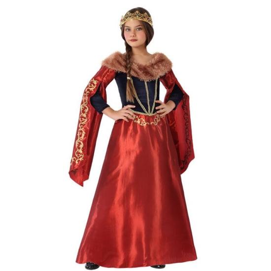 Fato de Rainha Castelo tamanho criança Fato de Rainha Castelo tamanho criança