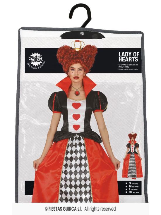 Fantasia feminina de Rainha de Copas Alice