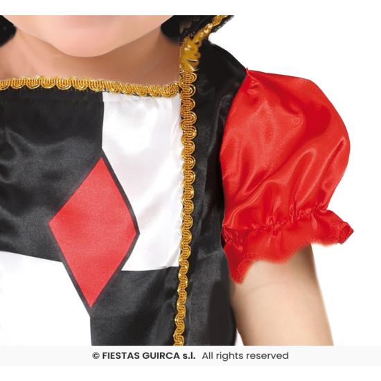 Fato de Rainha de Copas para bebé