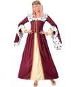 Fantasia de Rainha para Mulheres - Vestido Longo com Coroa Adulta