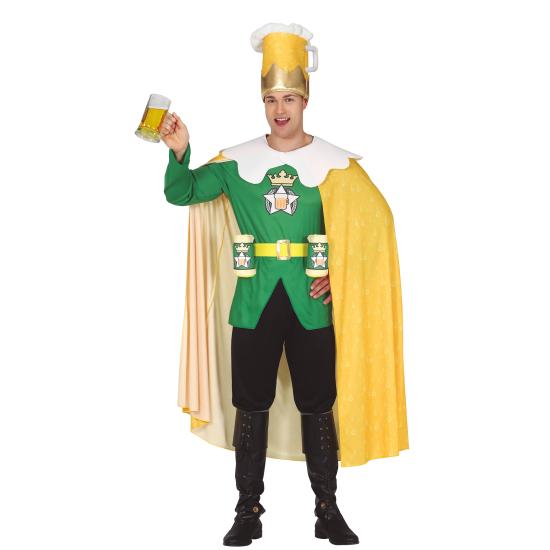 Fantasia de Rei da Cerveja para Adultos Fantasia de Rei da Cerveja para Adultos