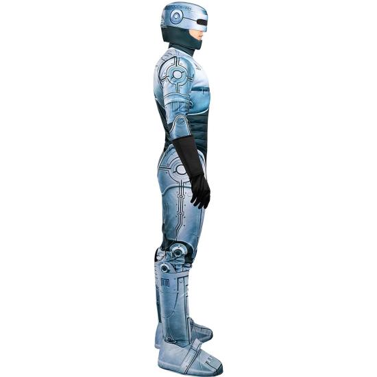 Fantasia de Robocop para Homem – Traje Futurista com Macacão, Luvas, Protetores de Bota e Capacete