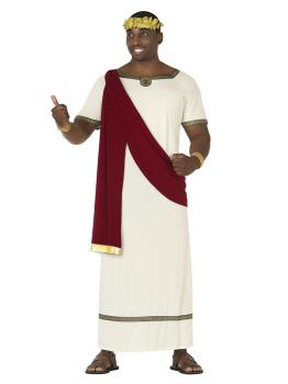 Fantasia de Augusto para Homens – Imperador Romano Adulto