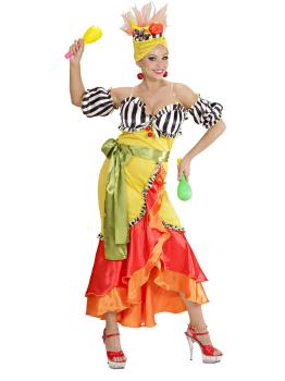 Fato de Rumbera brasileira para adulto