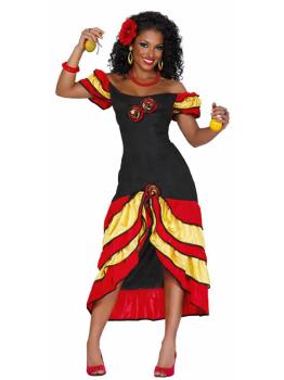 Traje de Rumba Feminino