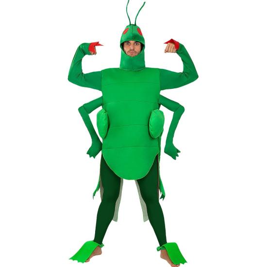 Disfraz de saltamontes para adulto