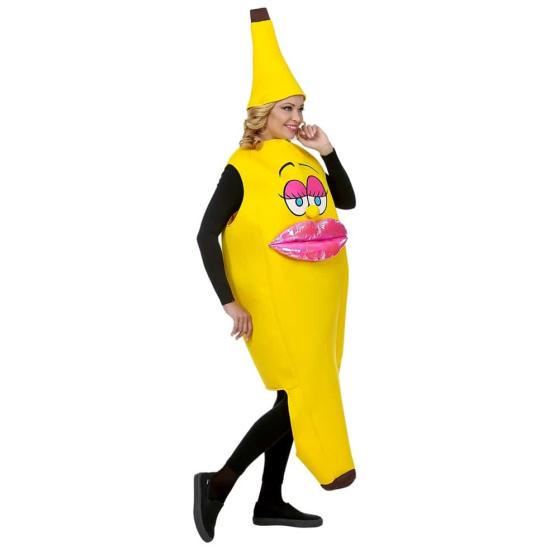 Fato de Banana Lady adulto