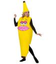 Fato de Banana Lady adulto