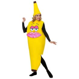 Fato de Banana Lady adulto