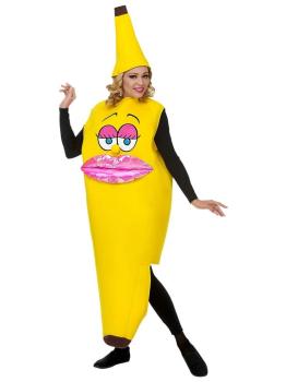 Fato de Banana Lady adulto