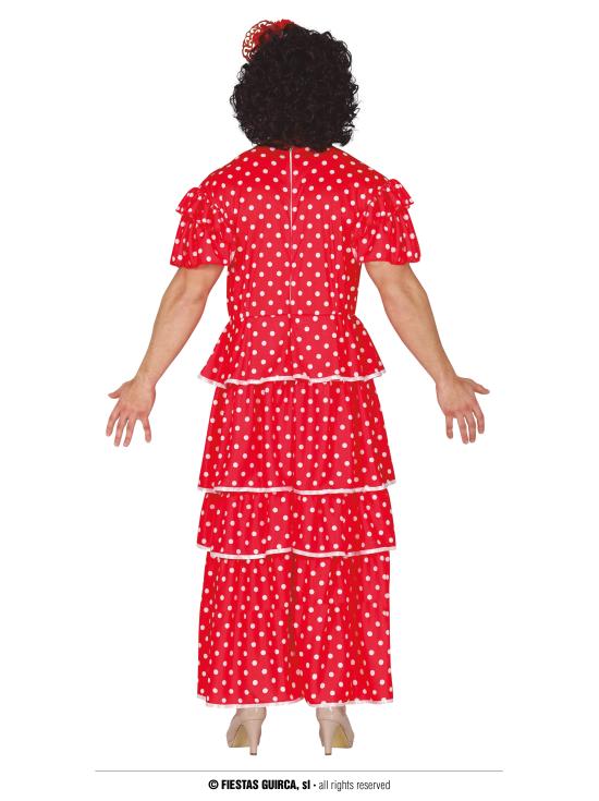 Fantasia de Flamenco Sevillana para Homens – Fantasia Divertida para Feira