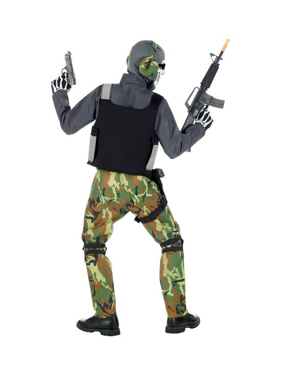 Fantasia de Soldado Esqueleto para Meninos
