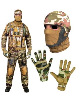 Traje de soldado FAST COSTUME para adultos