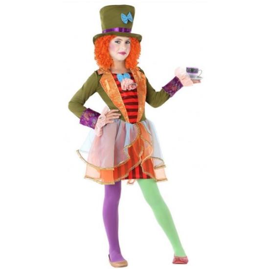 Fato de Chapeleiro Maluco para menina Fato de Chapeleiro Maluco para menina