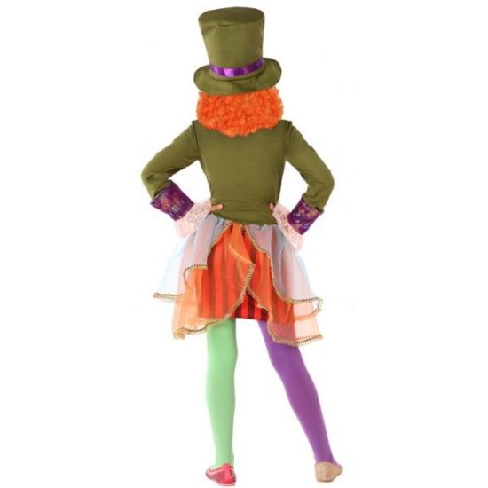 Fato de Chapeleiro Maluco para menina Fato de Chapeleiro Maluco para menina