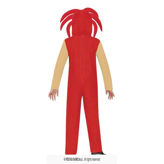 Fato de Sonic Kigurumi Knuckles para menino