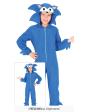 Fato de Sonic Kigurumi para menino