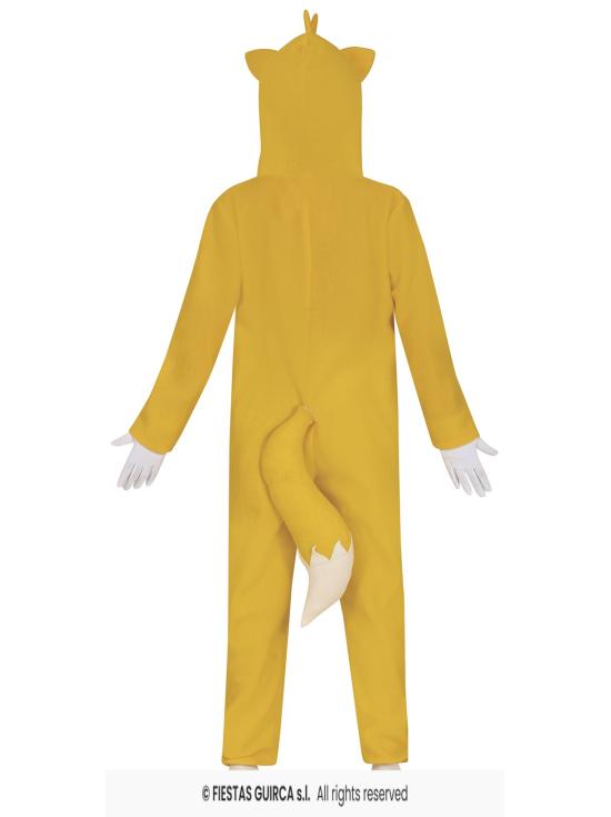 Fato de Sonic Kigurumi Zorro para criança