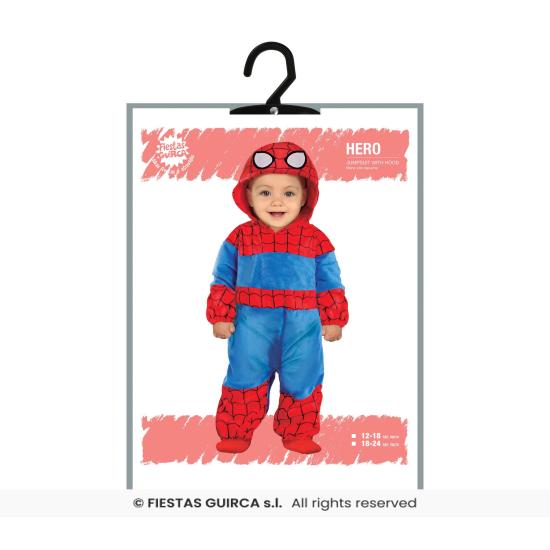 Fato de Homem-Aranha para bebé