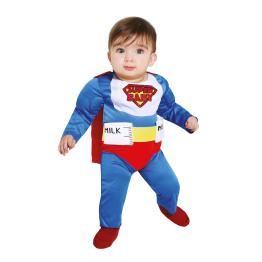 Fantasia de super-herói para bebê BiberonMan