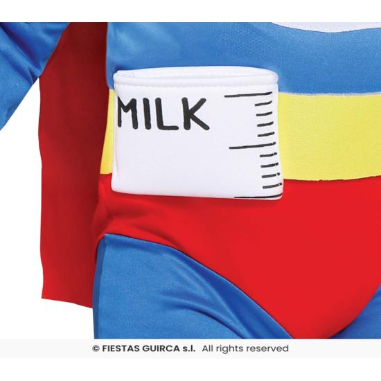 Fantasia de super-herói para bebê BiberonMan
