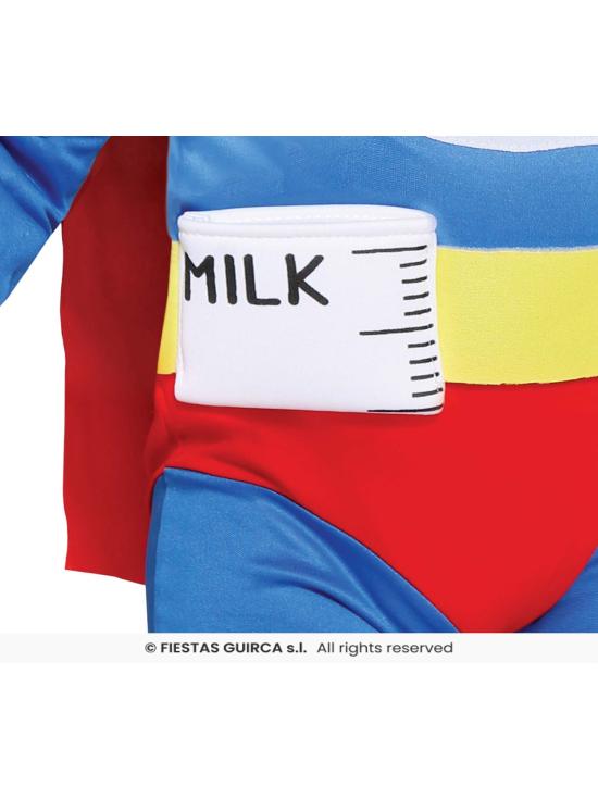 Fantasia de Super-Herói para Bebê BiberonMan