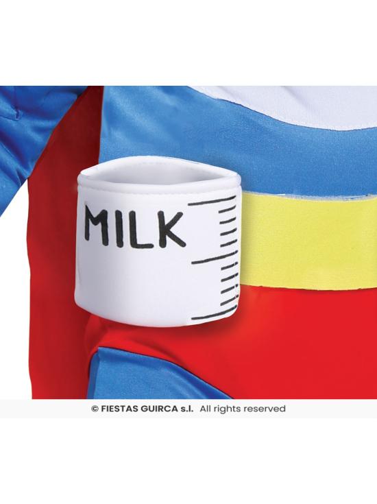 Fantasia de Super-Herói para Bebê BiberonMan