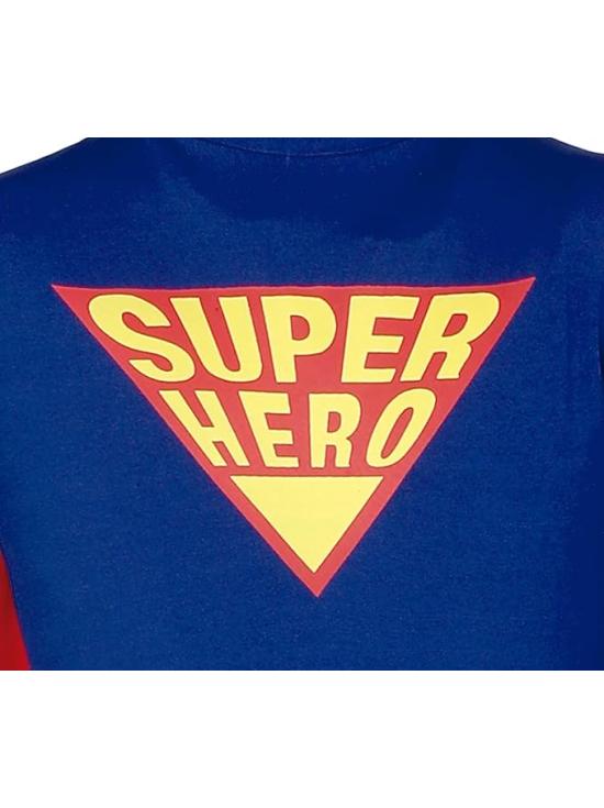 Fantasia de super-herói para crianças de 3 a 4 anos