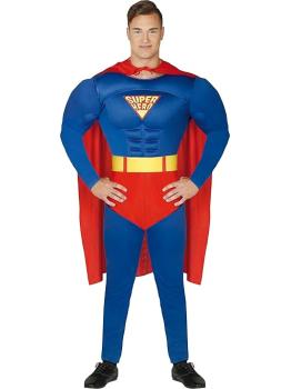 Fantasia de Super-Herói Superman para Adultos