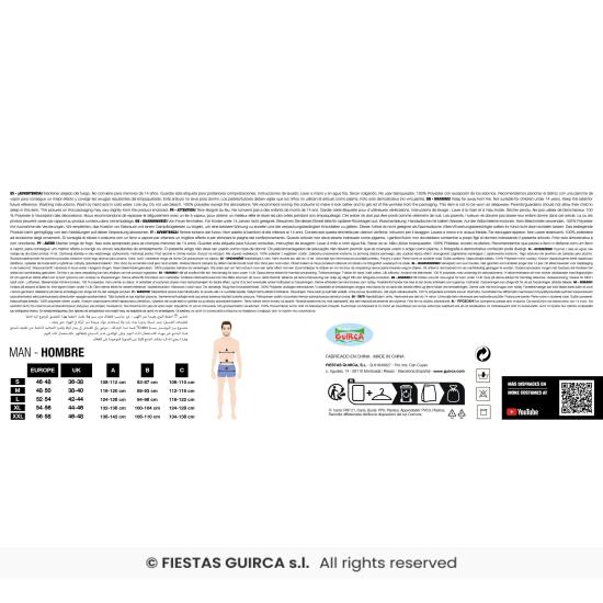 Fantasia de super-herói adulto de super-homem