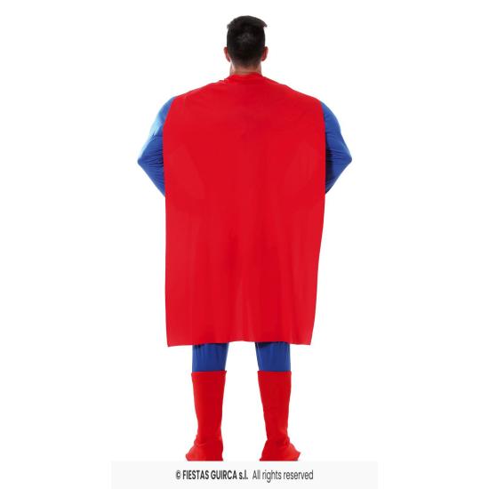 Fantasia de super-herói adulto de super-homem