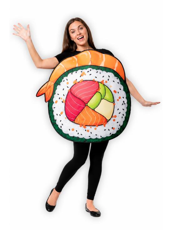 Fantasia de Sushi Unissex para Adultos