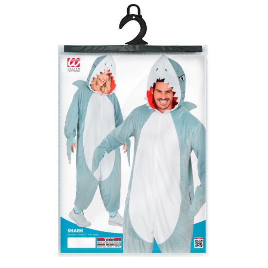 🦈 Fantasia de Tubarão Unissex para Adultos