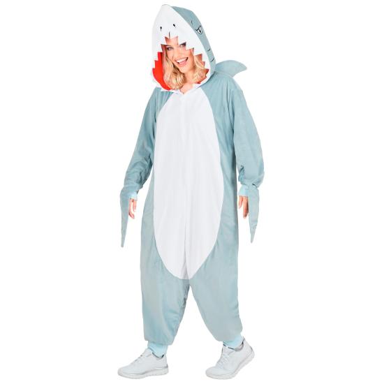 🦈 Fantasia de Tubarão Unissex para Adultos