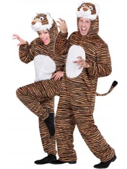 Fantasia de tigre adulto unissex