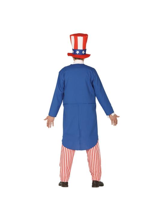 Fato Tio Sam Patriot tamanho adulto