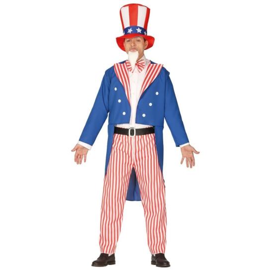 Fato Tio Sam Patriot tamanho adulto Fato Tio Sam Patriot tamanho adulto