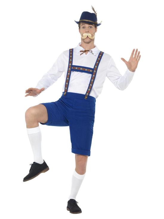 Fato tirolês Oktoberfest tamanho adulto