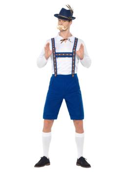 Fato tirolês Oktoberfest tamanho adulto